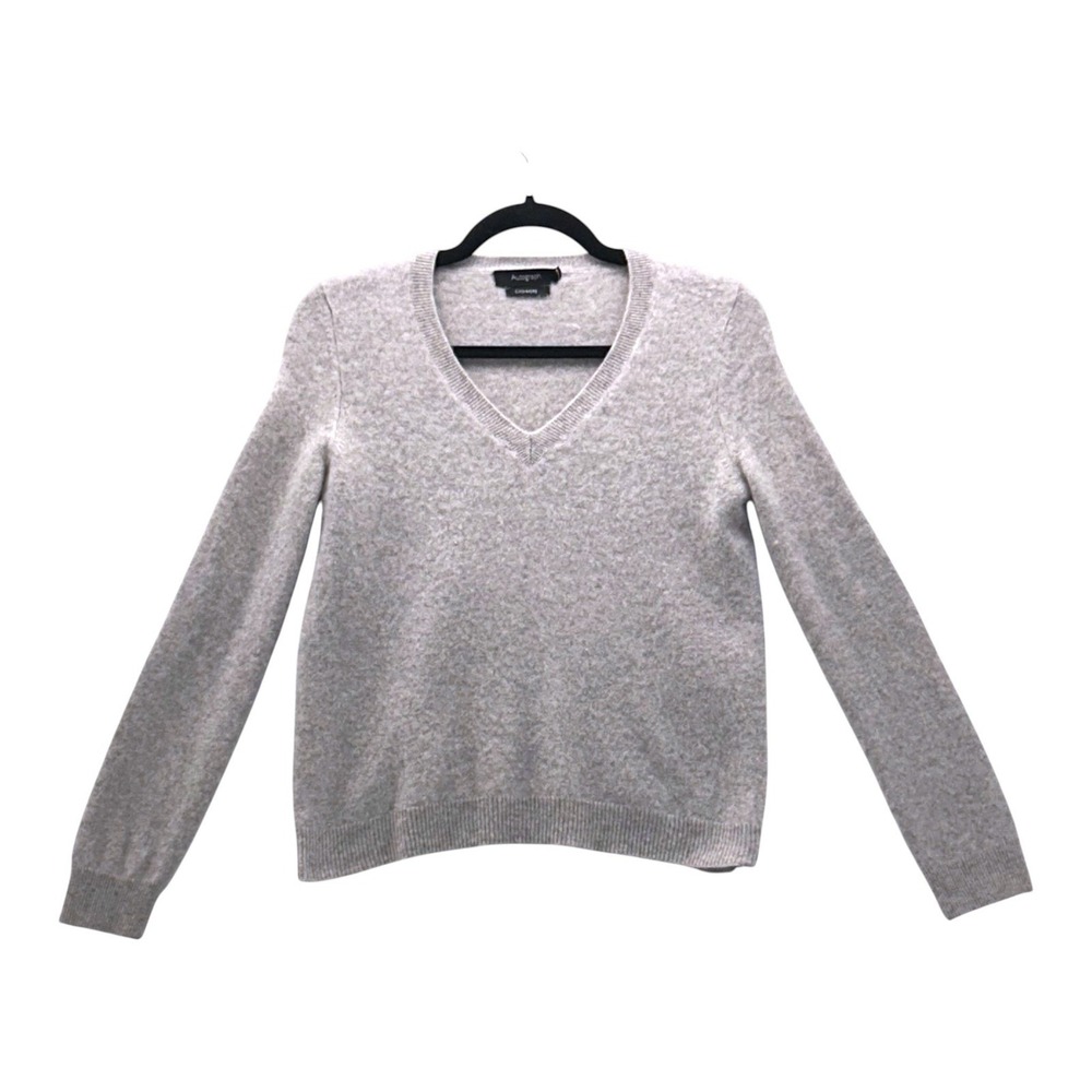 Autograph Cashmere Sweater Gray Small